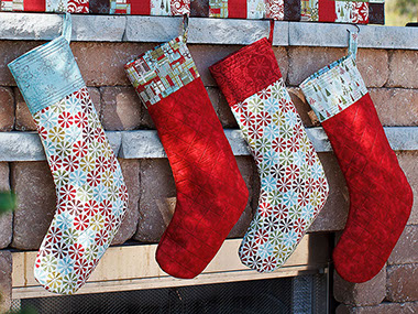 Quilted Stocking Pattern
